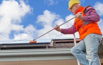 The Valley soft wash roof cleaning